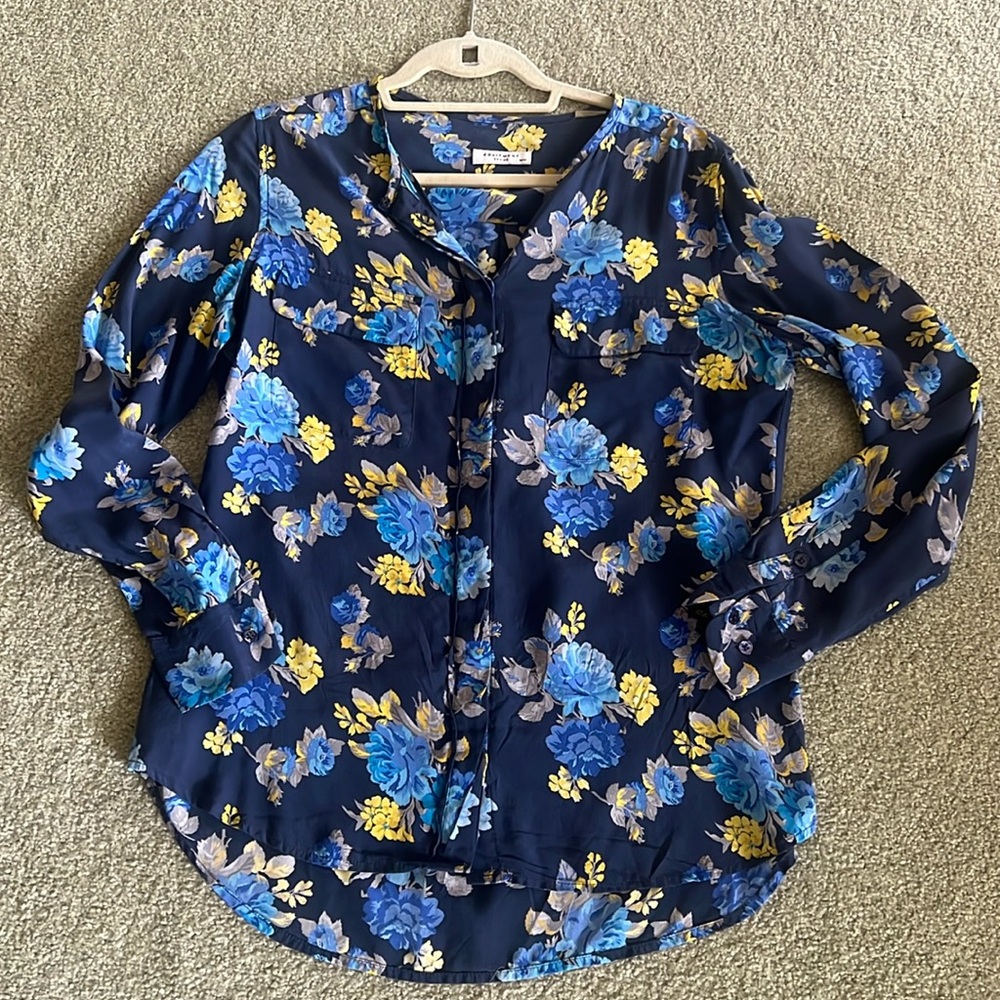 Equipment Silk Blouse